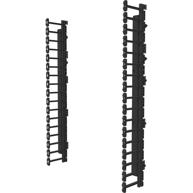 On-Q Vertical Cable Management Kit for 18RU Swing-Out Wall-Mount Cabinet
