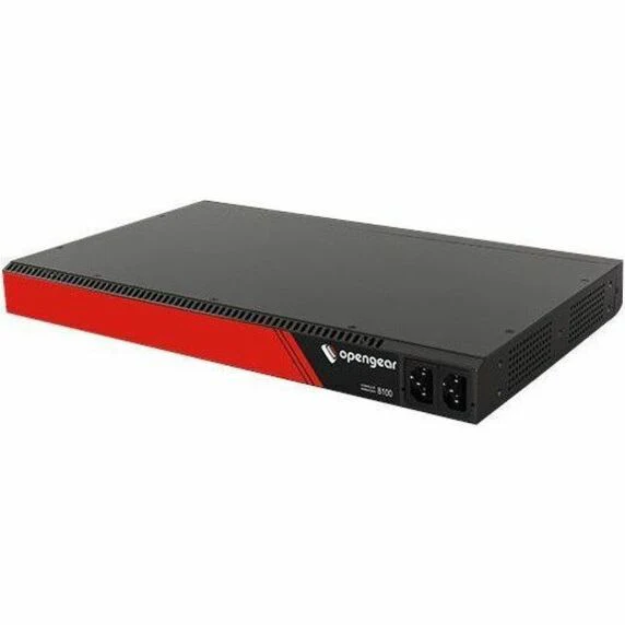 Opengear CM8100 Console Server - 1.95 GB - DDR4 SDRAM - Twisted Pair - 2 x Network (RJ-45) - 2 x USB - 32 x Serial Port - 10/100/1000Base-T - 10 Gigabit Ethernet - Management Port - Rack-mountable