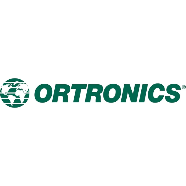 Ortronics Category 6 Keystone Jack, Lacing Cap Termination, Black