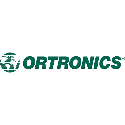 Ortronics Vertical Wall Mount Bracket - 19 in Mounting x 2 Rack Units - Black