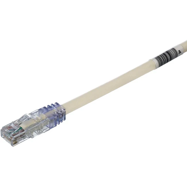 Panduit Cat 6A 24 AWG UTP Copper Patch Cord, 2 ft, White