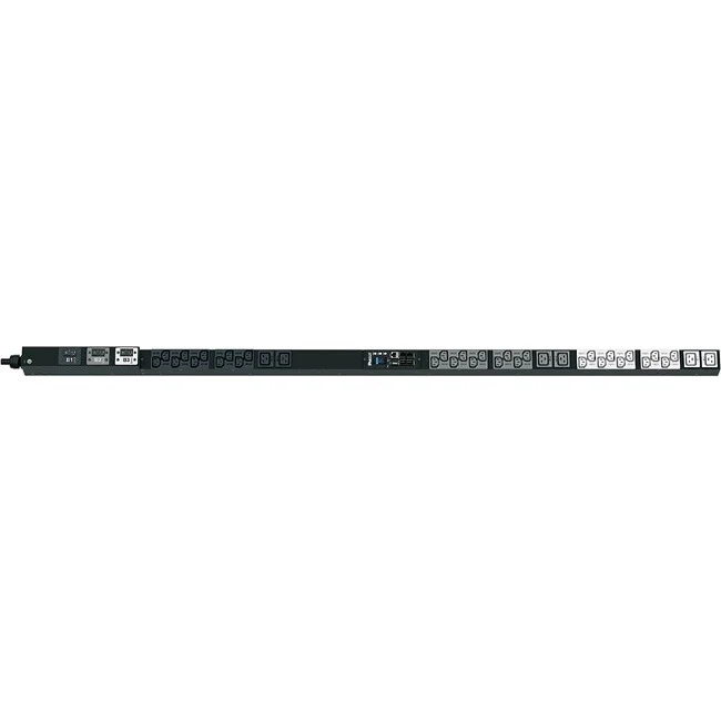 Panduit P36D08M Vertical Intelligent Power Distribution Unit - Monitored - NEMA L15-30P - 30 x IEC 60320 C13, 6 x IEC 60320 C19 - 230 V AC - 0U - Vertical - Rack-mountable