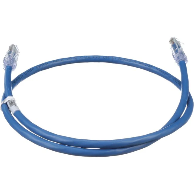 PanNet Patch Cord, 24 AWG, Cat. 6A, RJ45, 15 ft., Green