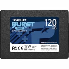 Patriot Memory Burst Elite 120 GB Solid State Drive - 2.5" Internal - SATA (SATA/600) - Desktop PC, Notebook Device Supported - 50 TB TBW - 450 MB/s Maximum Read Transfer Rate - 3 Year Warranty