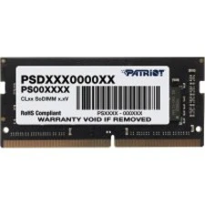 Patriot Memory Signature Line 16GB DDR4 SDRAM Memory Module - For Notebook - 16 GB (1 x 16GB) - DDR4-3200/PC4-25600 DDR4 SDRAM - 3200 MHz Single-rank Memory - CL22 - 1.20 V - Non-ECC - Unbuffered - 260-pin - SoDIMM