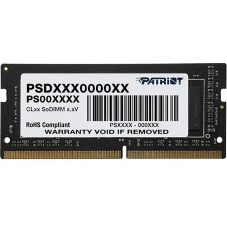 Patriot Memory Signature Line 32GB DDR4 SDRAM Memory Module - For Notebook - 32 GB (1 x 32GB) - DDR4-3200/PC4-25600 DDR4 SDRAM - 3200 MHz Dual-rank Memory - CL22 - 1.20 V - Non-ECC - Unbuffered - 260-pin - SoDIMM