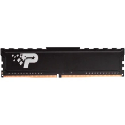 Patriot Memory Signature Line Premium 4GB DDR4 SDRAM Memory Module - For Desktop PC - 4 GB (1 x 4GB) - DDR4-2666/PC4-21300 DDR4 SDRAM - 2666 MHz Single-rank Memory - CL19 - 1.20 V - Non-ECC - Unbuffered, Unregistered - 288-pin - DIMM - Lifetime Warranty