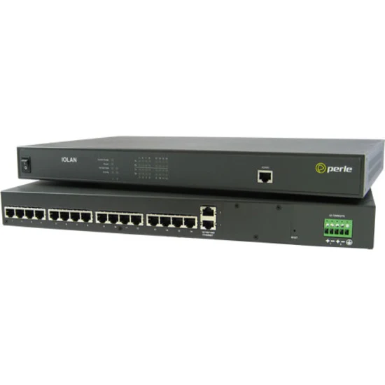 Perle IOLAN SDS32C Secure Terminal Server - Twisted Pair - 2 x Network (RJ-45) - 10/100/1000Base-T - Gigabit Ethernet - Management Port
