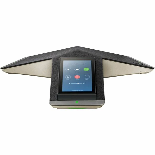 Poly Trio C60 IP Conference Station - Corded/Cordless - Bluetooth, Wi-Fi - Black - VoIP - IEEE 802.11a/b/g/n - 2 x Network (RJ-45) - PoE Ports