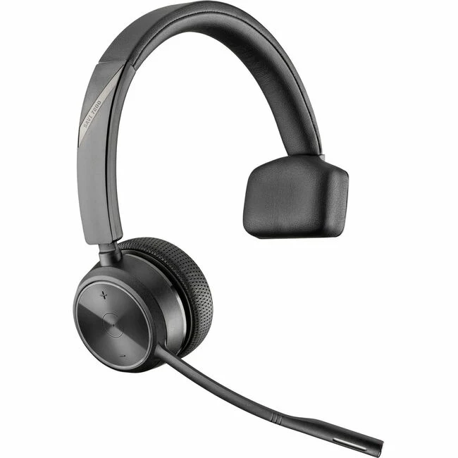 Poly Wireless DECT Headset System For Desk Phones - Mono - Wireless - DECT - 393.7 ft - Over-the-head - Monaural - Ear-cup - Noise Cancelling Microphone