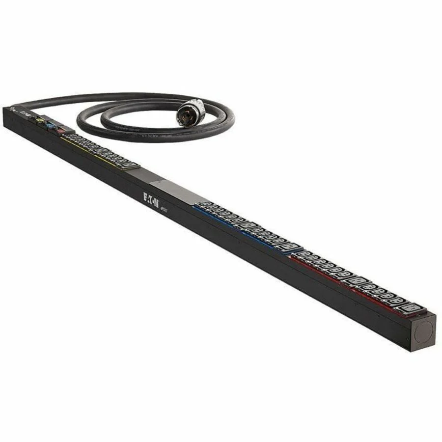 Powerware ePDU TPC4100 12-Outlets 5.76kVA PDU - NEMA L21-20P - 12 x NEMA 5-20R - 120 V AC, 230 V AC - 5760 W - Spike Protection, Surge Protection - 1U - Horizontal - Rack-mountable