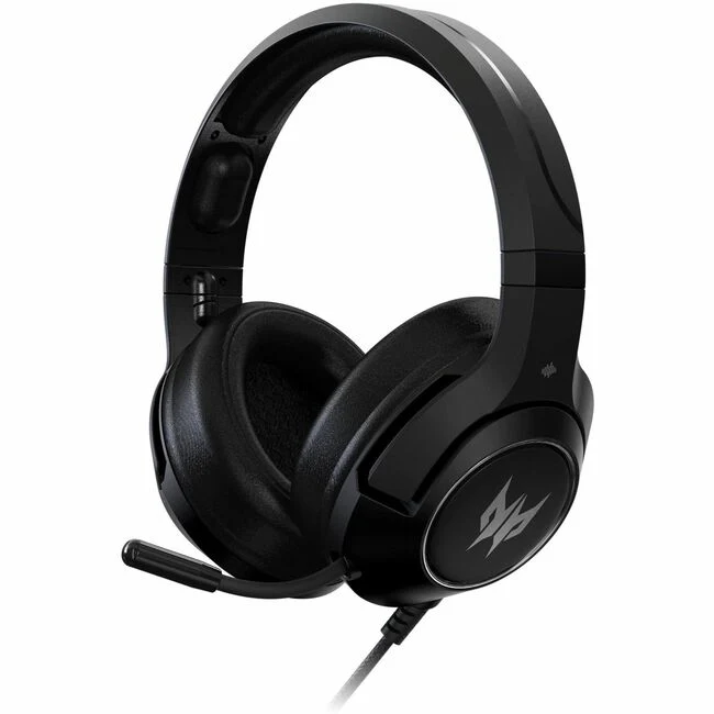 Predator Galea 350 Gaming Headset - Stereo - Mini-phone (3.5mm), USB - Wired - 32 Ohm - 20 Hz - 20 kHz - Over-the-head - Binaural - Circumaural - 3.94 ft Cable - Noise Cancelling Microphone - Black