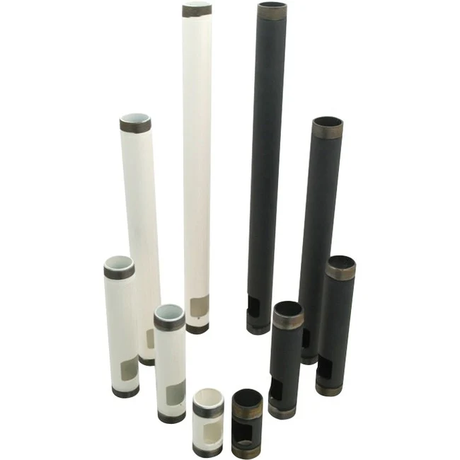 Premier Mounts PWH-18W Mounting Pipe with Cable Routing Outlet