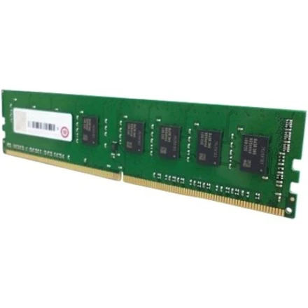 QNAP 4GB DDR4 SDRAM Memory Module - 4 GB (1 x 4GB) - DDR4-2400/PC4-19200 DDR4 SDRAM - 2400 MHz - CL17 - 1.20 V - Non-ECC - Unbuffered - 288-pin - DIMM