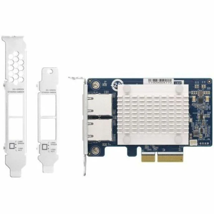 QNAP 5 GbE Network Expansion Card - PCI Express 3.0 x2 - 2 Port(s) - 2 - Twisted Pair - 5GBase-T - Plug-in Card