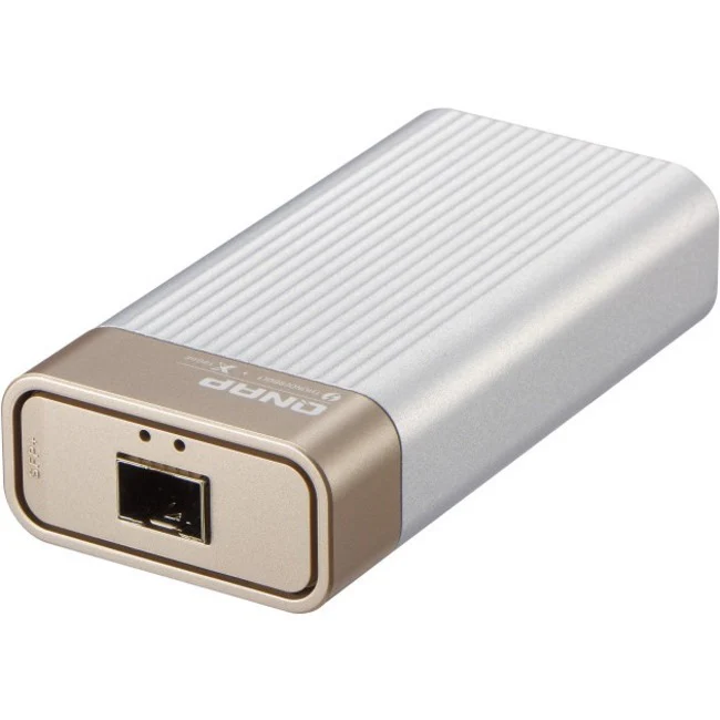 QNAP Thunderbolt 3 to 10GbE Adapter - Thunderbolt 3 - 1 Port(s) - Optical Fiber - 10GBase-X - Portable