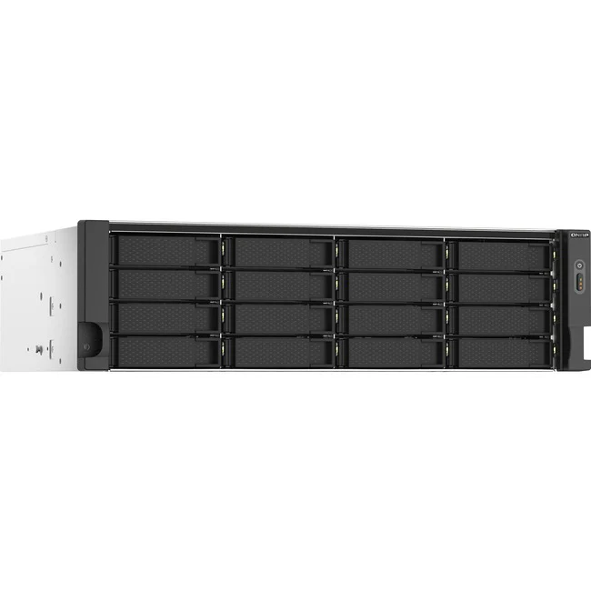 QNAP TS-1673AU-RP-16G SAN/NAS Storage System - AMD Ryzen V1500B Quad-core (4 Core) 2.20 GHz - 16 x HDD Supported - 0 x HDD Installed - 16 x SSD Supported - 0 x SSD Installed - 16 GB RAM DDR4 SDRAM - Serial ATA/600 Controller - RAID Supported - 0, 1, 5, 6,