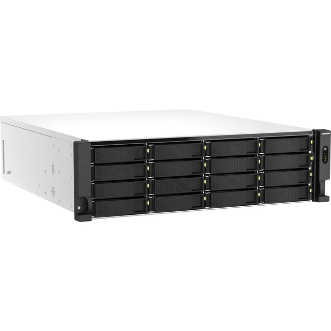 QNAP TS-h2287XU-RP-E2336-32G SAN/NAS Storage System - 1 x Intel Xeon E-2336 Hexa-core (6 Core) 2.90 GHz - 22 x HDD Supported - 0 x HDD Installed - 22 x SSD Supported - 0 x SSD Installed - 32 GB RAM DDR4 SDRAM - Serial ATA/600 Controller - RAID Supported -
