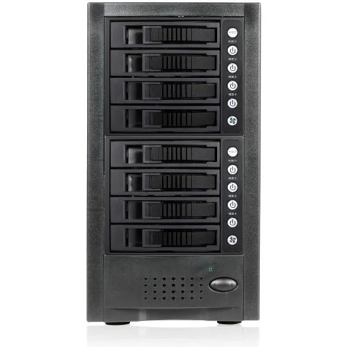 RAIDage 8-bay SAS/SATA 12Gb/s SFF-8644 Hotswap JBOD Enclosure