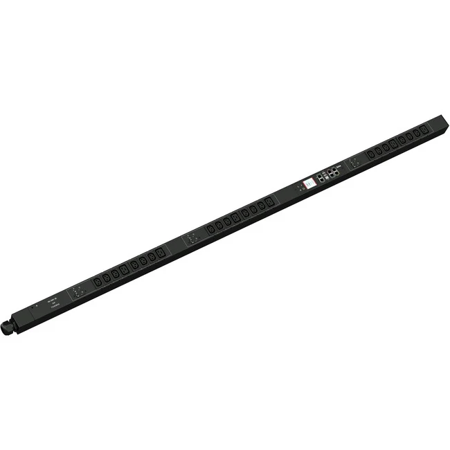Raritan Dominion PX3-5524V-C5 24-Outlet PDU - Monitored - NEMA L21-30P (4P5W) - 18 x IEC 60320 C13, 6 x IEC 60320 C19 - 230 V AC - Network (RJ-45) - 0U - Vertical - Rack-mountable