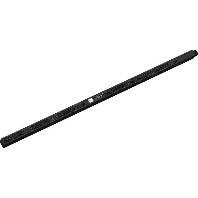 Raritan Dominion PX3-5742V-M17V2 36-Outlet PDU - Monitored - NEMA 15-60P (3P4W) - 12 x IEC 60320 C19, 24 x IEC 60320 C13 - 230 V AC - Network (RJ-45) - 0U - Vertical - Rack-mountable