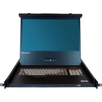 Raritan MasterConsole MCD-LED17108 LCD Rack Console - 8 Computer(s) - 17.3" LCD - 1920 x 1080Network (RJ-45)HDMIDVIVGA - 1U High - Black