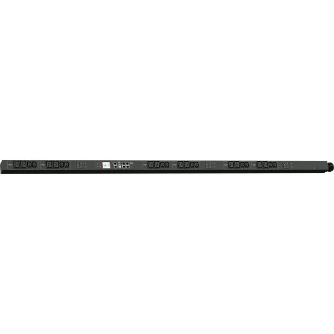 Raritan PX 24-Outlets PDU - Monitored - Network (RJ-45) - 0U - Vertical - Rack-mountable