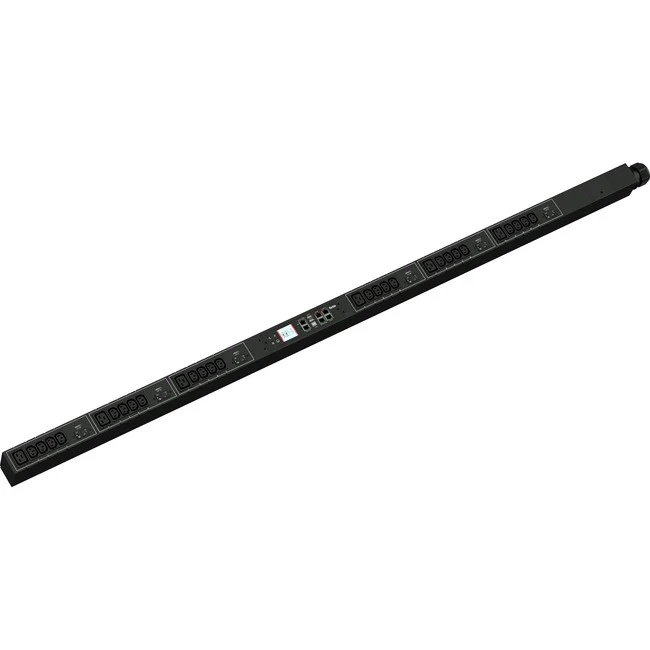 Raritan PX3-1976V-V2 (24) IEC320 C13, (6) IEC320 C19 PDU - IEC 60309 3P+E 9h 60A (3P4W) - 24 x IEC 60320 C13, 6 x IEC 60320 C19 - 208 V - Network (RJ-45)