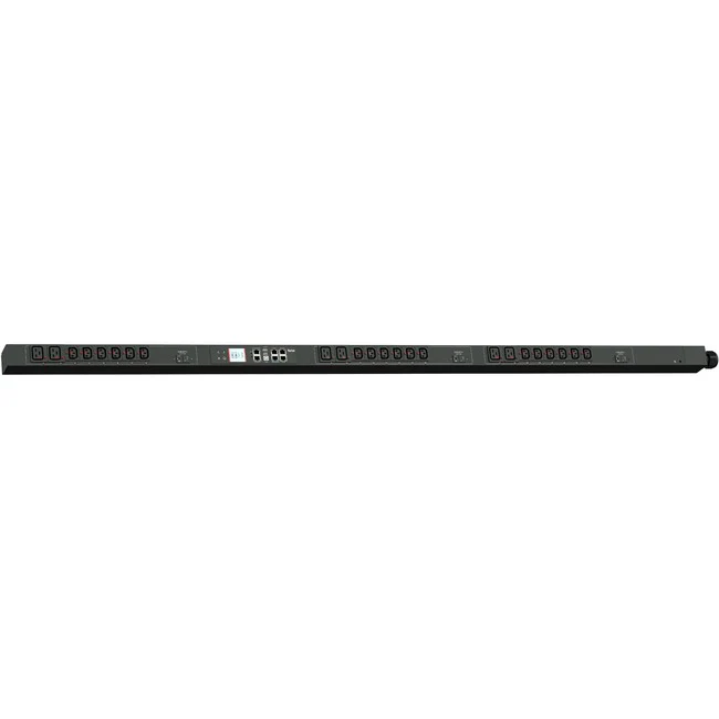 Raritan PX3 24-Outlet PDU - Monitored - NEMA L15-30P (3P4W) - 18 x IEC 60320 C13, 6 x IEC 60320 C19 - 230 V AC - Network (RJ-45) - 0U - Vertical - Rack-mountable - TAA Compliant