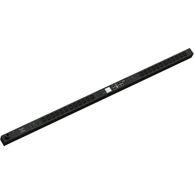 Raritan PX3 24-Outlets PDU - Monitored - NEMA L6-30P (2P3W) - 24 x IEC 60320 C13 - 230 V AC - Network (RJ-45) - 0U - Vertical - Rack-mountable