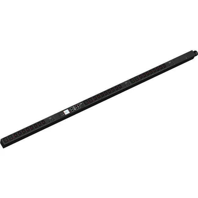 Raritan PX3 30-Outlets PDU - Monitored - NEMA L21-30P (4P5W) - 24 x IEC 60320 C13, 6 x IEC 60320 C19 - 230 V AC - Network (RJ-45) - 0U - Vertical - Rack-mountable