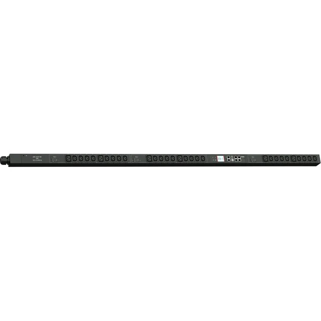 Raritan PX3-4666V-C5 30-Outlets PDU - Monitored - CS8365C (3P4W) - 24 x IEC 60320 C13, 6 x IEC 60320 C19 - 230 V AC - Network (RJ-45) - 0U - Vertical - Rack-mountable