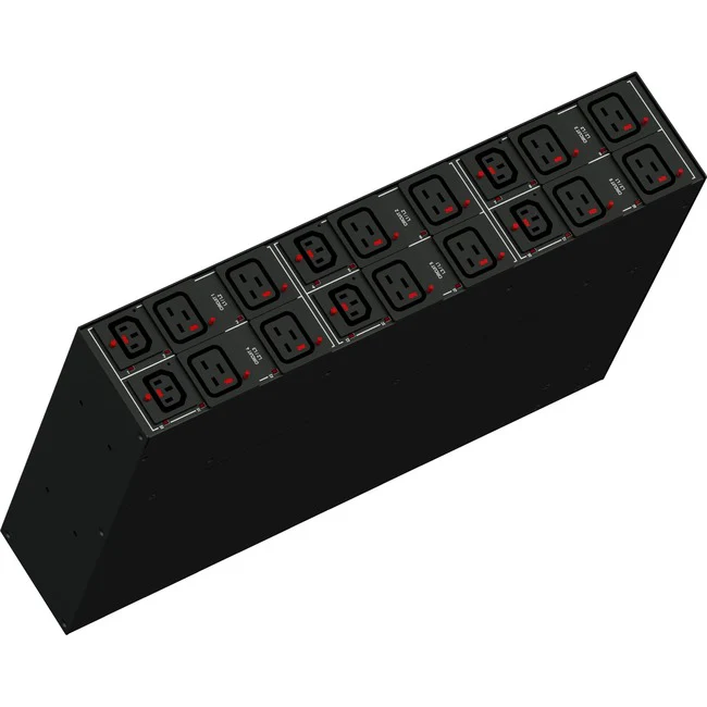 Raritan PX3-5611R-E2 (6) IEC320 C13, (12) IEC320 C19 PDU - CS8365C (3P4W) - 6 x IEC 60320 C13, 12 x IEC 60320 C19 - 208 V - Network (RJ-45)
