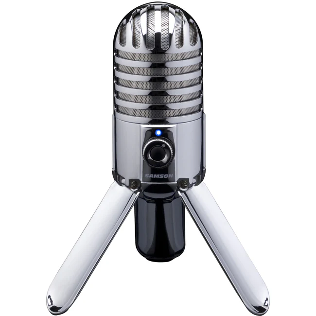 Samson SAMTR Wired Condenser Microphone - 20 Hz to 20 kHz - Desktop - USB