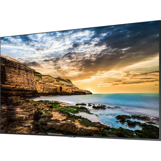 Samsung QET Series 55" QE55T - Direct-Lit 4K Crystal UHD LED Display for Business - 54.6" LCD Cortex A72 1.70 GHz - 2 GB - 3840 x 2160 - Direct LED - 300 Nit - 2160p - HDMI - USB - Serial - Wireless LAN - Ethernet