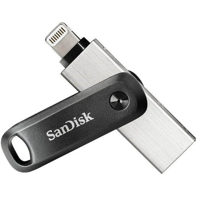 SanDisk iXpand Flash Drive Go For Your iPhone - 256 GB - USB 3.0 Type A, Lightning - 1 Year Warranty