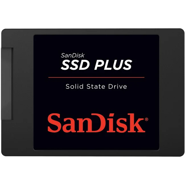 SanDisk SSD PLUS 240 GB Solid State Drive - Internal - SATA (SATA/600) - Notebook, Desktop PC Device Supported - 530 MB/s Maximum Read Transfer Rate - 3 Year Warranty