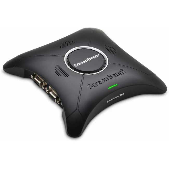 ScreenBeam 960 Wireless Display Receiver for Small Business - Without apps or cables, ScreenBeam 960 lets you wirelessly connect to the room display and share content using native screen mirroring on your Windows, Apple and Android devices.