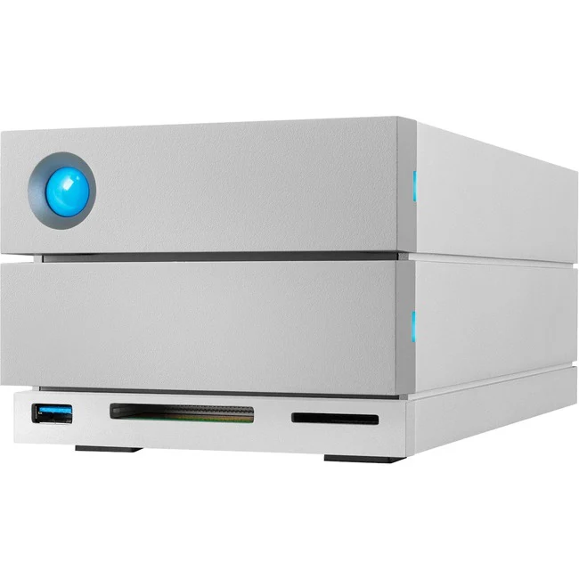 Seagate 2big Dock DAS Storage System - 28 TB Installed HDD Capacity - 2 x Total Bays - 2 x 3.5" Bay