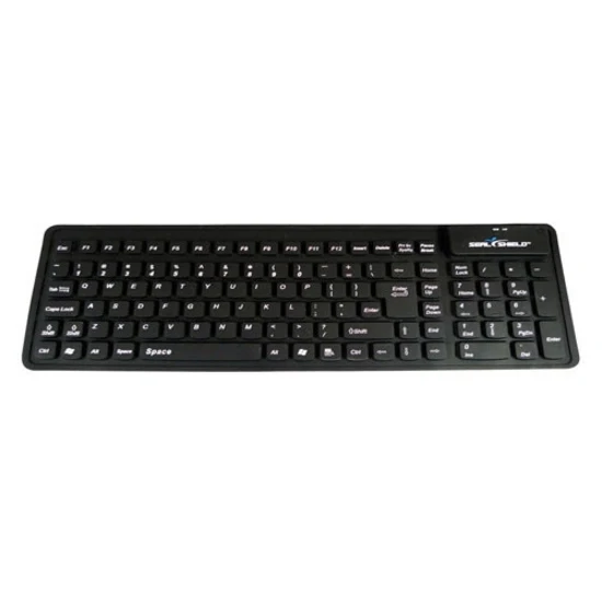 Seal Shield SEAL Flex Medical Grade Washable Keyboard - USB - 107 Keys