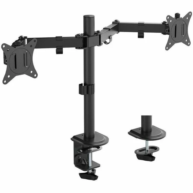 SIIG Articulating Dual Monitor Desk Mount - 13" to 27"
