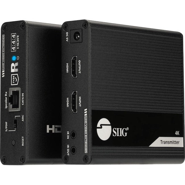 SIIG ipcolor 4K HDMI 2.0 Extender Daisy Chain Transmission Kit - 230ft