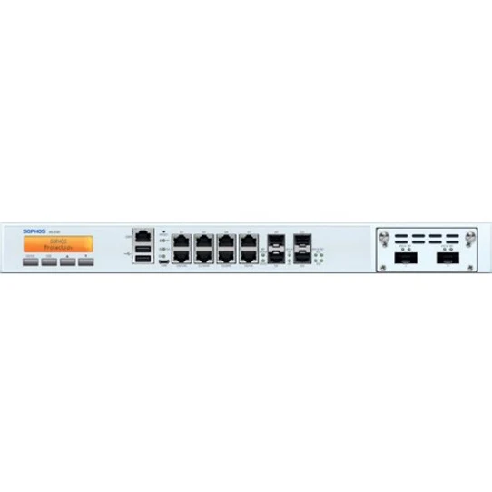 Sophos SG 330 Network Security/Firewall Appliance - 8 Port - 1000Base-T, 1000Base-X, 10GBase-X - Gigabit Ethernet - 8 x RJ-45 - 5 Total Expansion Slots - 1U - Rack-mountable