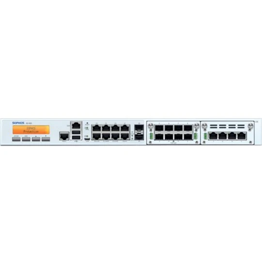 Sophos SG 450 Network Security/Firewall Appliance - 8 Port - 1000Base-T, 10GBase-X - Gigabit Ethernet - 8 x RJ-45 - 4 Total Expansion Slots - 1U - Rack-mountable