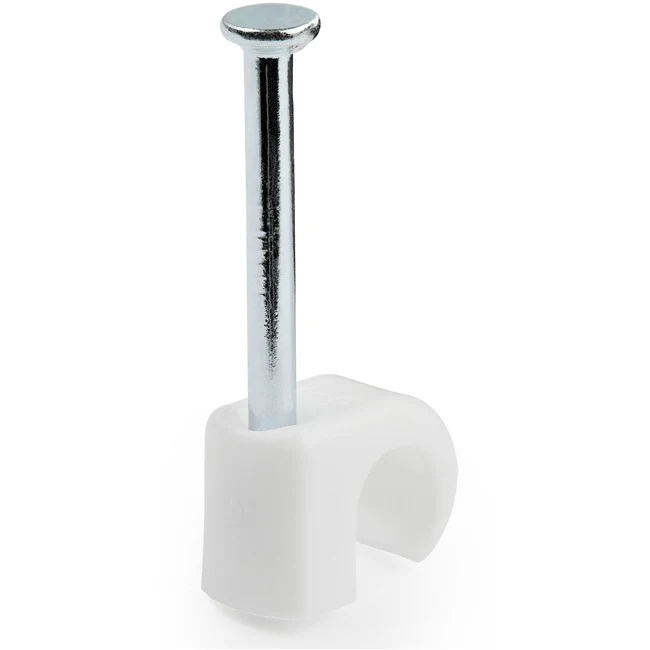 StarTech.com 100 Pack Medium Cable Clips with Nail