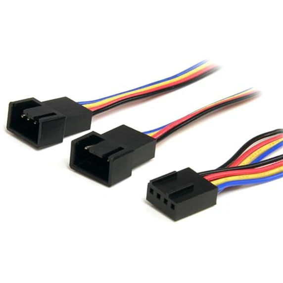 StarTech.com 12in 4 Pin Fan Power Splitter Cable