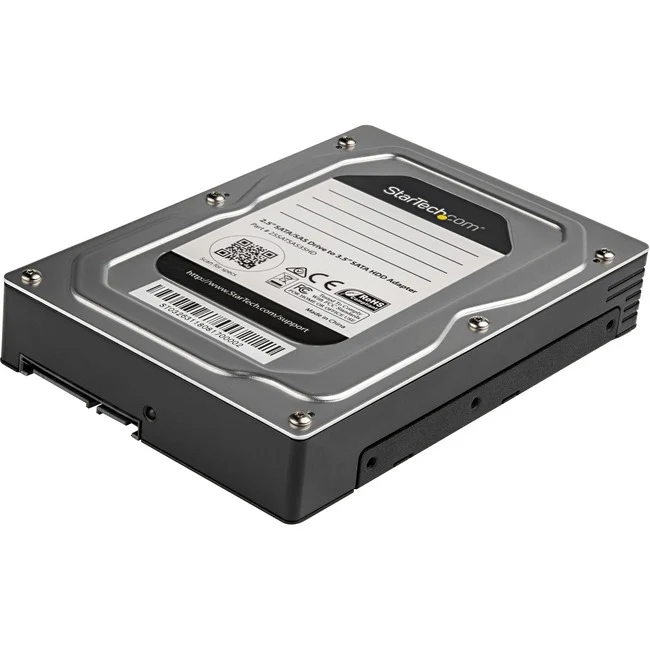 StarTech.com 2.5" to 3.5" Hard Drive Adapter - For SATA and SAS SSDs/HDDs