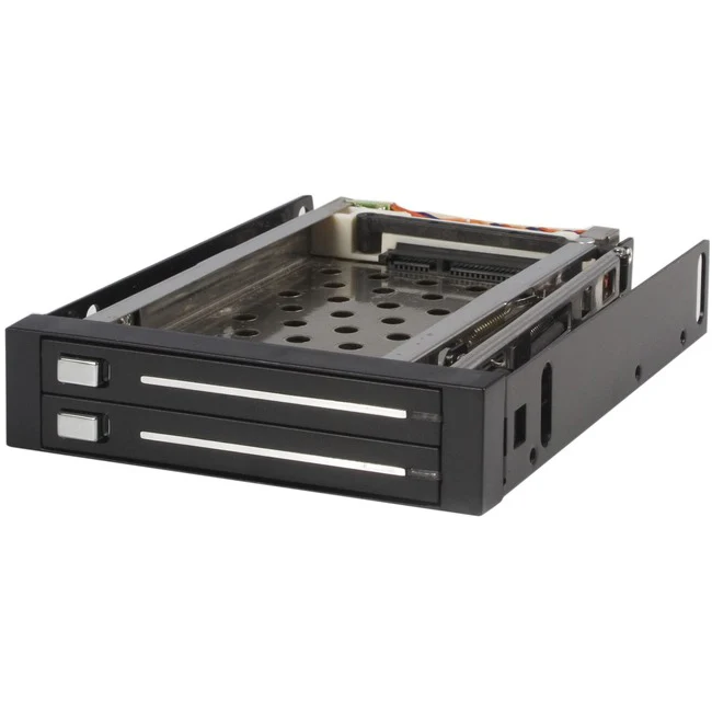 StarTech.com 2 Drive 2.5in Trayless Hot Swap SATA Mobile Rack Backplane