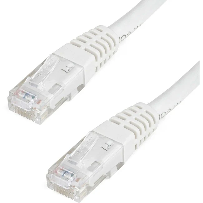StarTech.com 5ft White Cat6 UTP Patch Cable ETL Verified