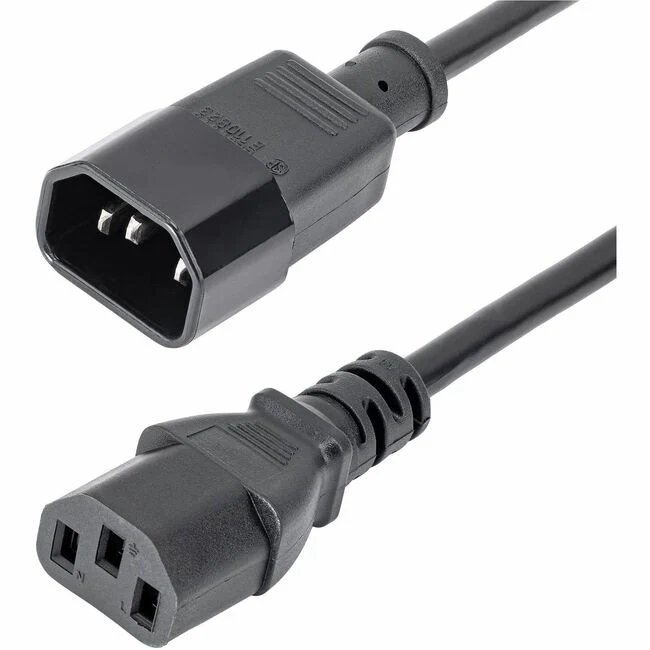 StarTech.com 6 ft Computer Power Cord Extension - C14 to C13